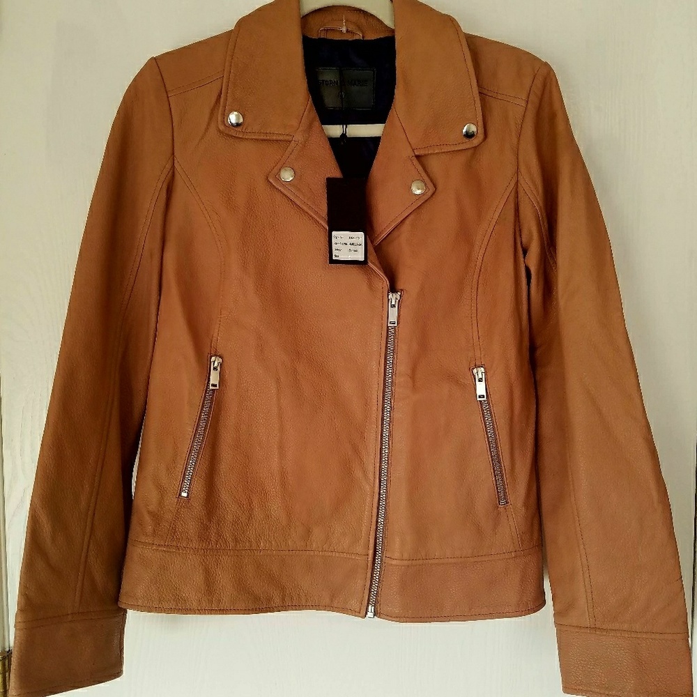 Storm & Marie genuine leather jacket